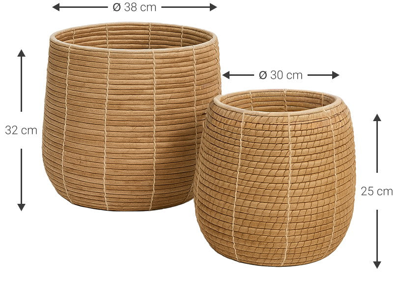 Διακοσμητικά Καλάθια Morsal 55x47x100