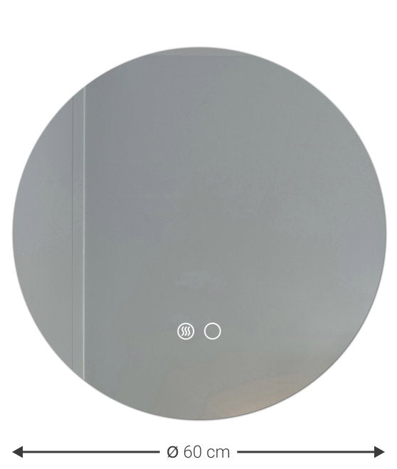 Καθρέπτης Abelia 60x60εκ