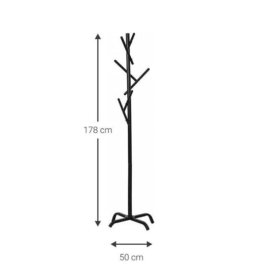 Καλόγερος Eirid Μαύρο 50x50x178