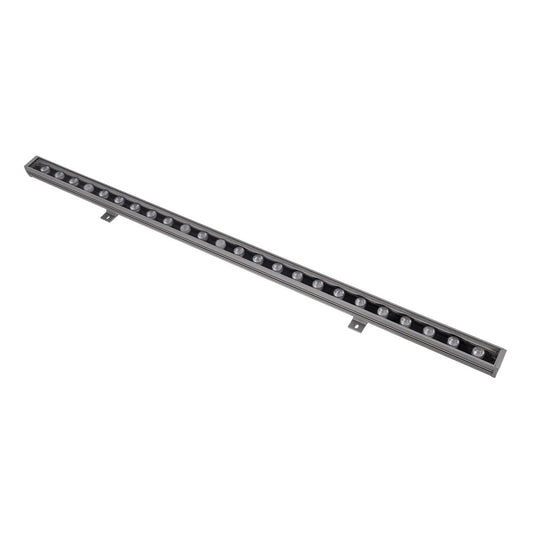 WASHERFAIA S-90093 Μπάρα Φωτισμού Wall Washer LED 24W 2880lm 15° DC 24V Αδιάβροχο IP65 Ψυχρό Λευκό 6000K Dimmable - Bridgelux SMD Chip - Ασημί - Μ100 x Π4 x Υ6.1