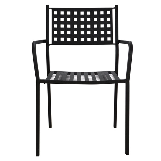 OUTDOOR DINING SET 5 PCS ZETA METAL MARBLE CAST IRON
