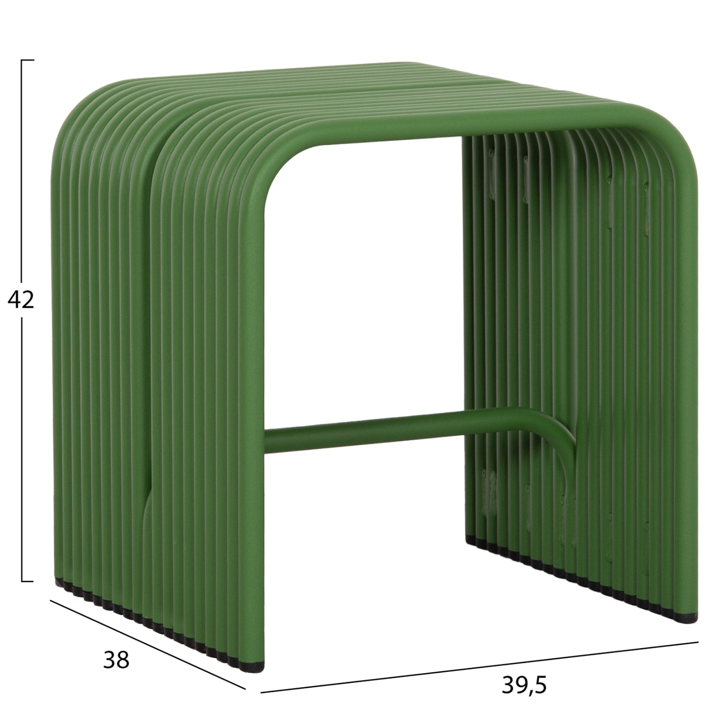 ΣΚΑΜΠΟ INTREPID ΑΛΟΥΜΙΝΙΟ ΣΕ ΠΡΑΣΙΝΟ ΧΡΩΜΑ 40x38x42,5