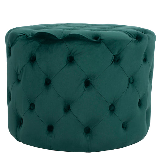 ΣΚΑΜΠΟ KASSIE ΚΥΠΑΡΙΣΣΙ ΒΕΛΟΥΔΟ ΤΥΠΟΥ CHESTERFIELD Φ60x43