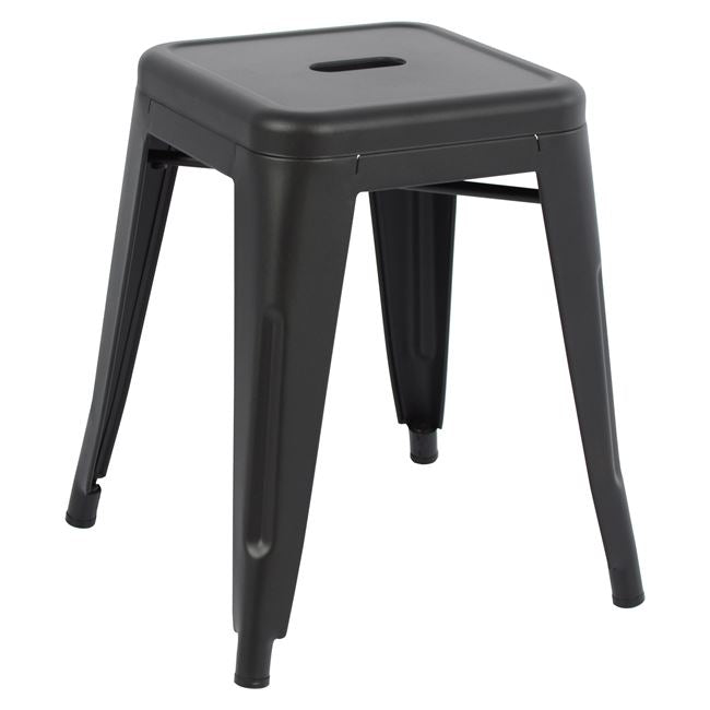 ΣΚΑΜΠΟ ΜΕΤΑΛΛΙΚΟ MELITA ΣΕ ΜΑΥΡΟ ΜΑΤ ΧΡΩΜΑ 37x37x45