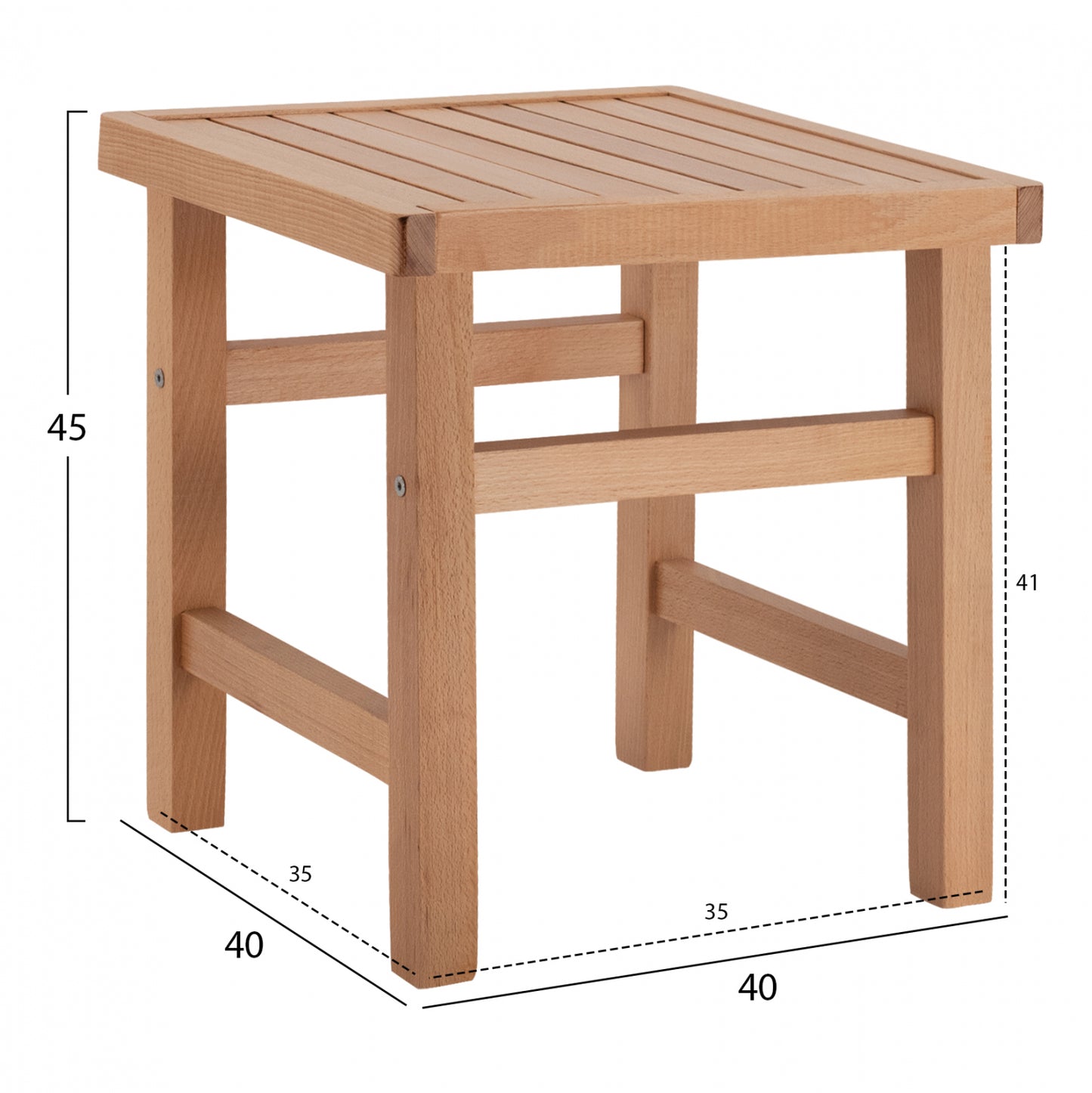 ΣΚΑΜΠΩ-ΤΡΑΠΕΖΑΚΙ ΦΥΣΙΚΟ ΕΜΠΟΤΙΣΜΟΥ KOLI 40x40x45