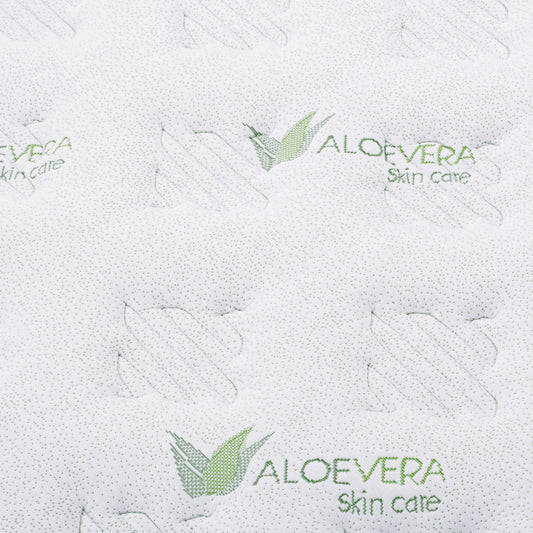 ΣΤΡΩΜΑ CONTINUOUS SPRING ΜΕ ΑΝΩΣΤΡΩΜΑ ALOE VERA ΜΟΝΗΣ ΟΨΗΣ 120x200εκ