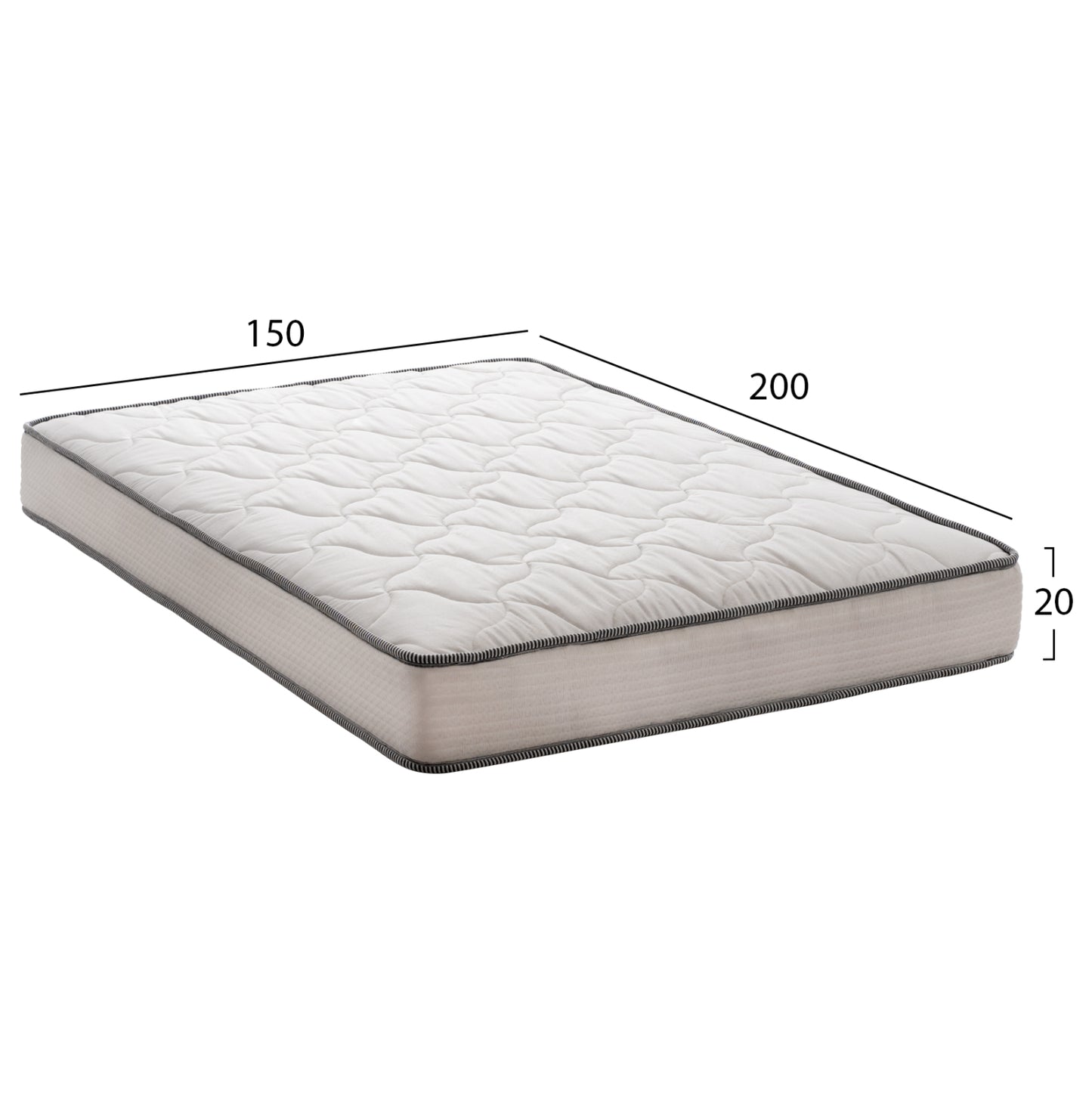 ΣΤΡΩΜΑ DREAMTOPIA ATLAS BONNELL SPRING 150x200x20