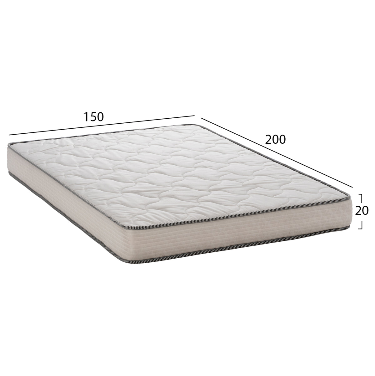ΣΤΡΩΜΑ DREAMTOPIA RELIEF BONNELL SPRING 150x200x20