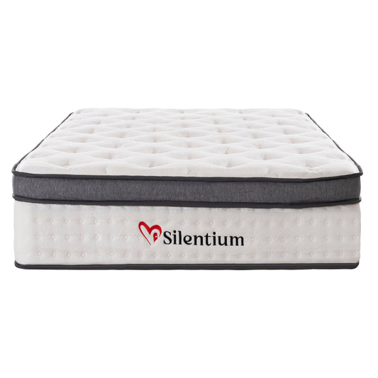 ΣΤΡΩΜΑ ΗΜΙΔΙΠΛΟ SILENTIUM POCKET SPRINGS ΛΕΥΚΟ 120x200x30