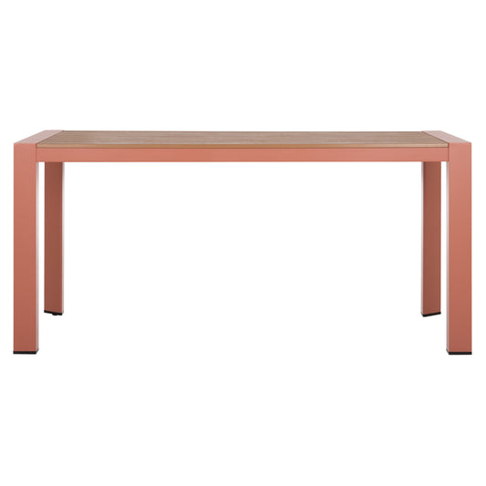 ΤΡΑΠΕΖΙ ΕΞΩΤ. ΧΩΡΟΥ GOYA ΑΛΟΥΜΙΝΙΟ ΣE TERRACOTTA & POLYWOOD 160x80x75