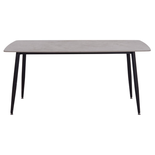 ΤΡΑΠΕΖΙ RAVEN ΚΕΡΑΜΙΚΟ TOP ΜΕ ΟΨΗ ΓΚΡΙ ΜΑΡΜΑΡΟ 160x80x74