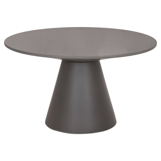 DINING TABLE FIBER CEMENT ROUND RAIKO GREY Φ130x75