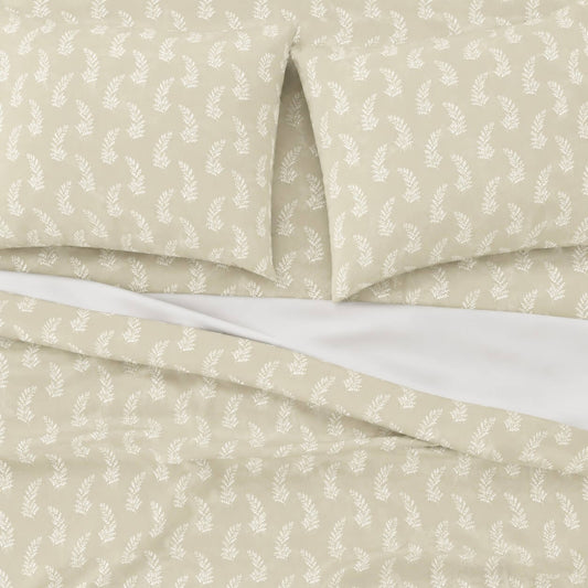 Σεντόνια Υπέρδιπλα Σετ 2 x 2.45x2.60εκ + 2 x 52x72εκ Vivian Beige
