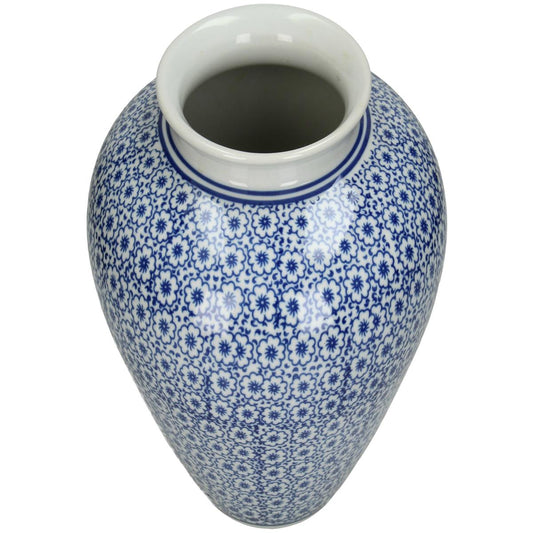 Βάζο Μπλε Πορσελάνη 18x18x20