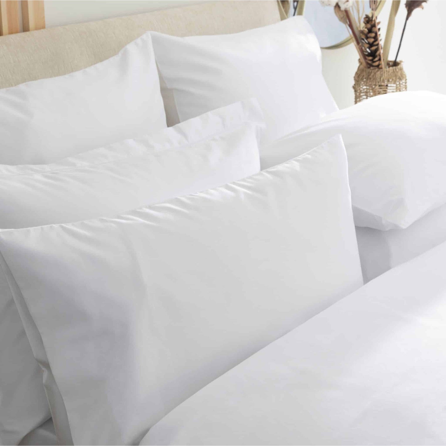 Σεντόνι Ξενοδοχείου 260x280εκ 80% Cotton 20% Polyester Percalle 144tc