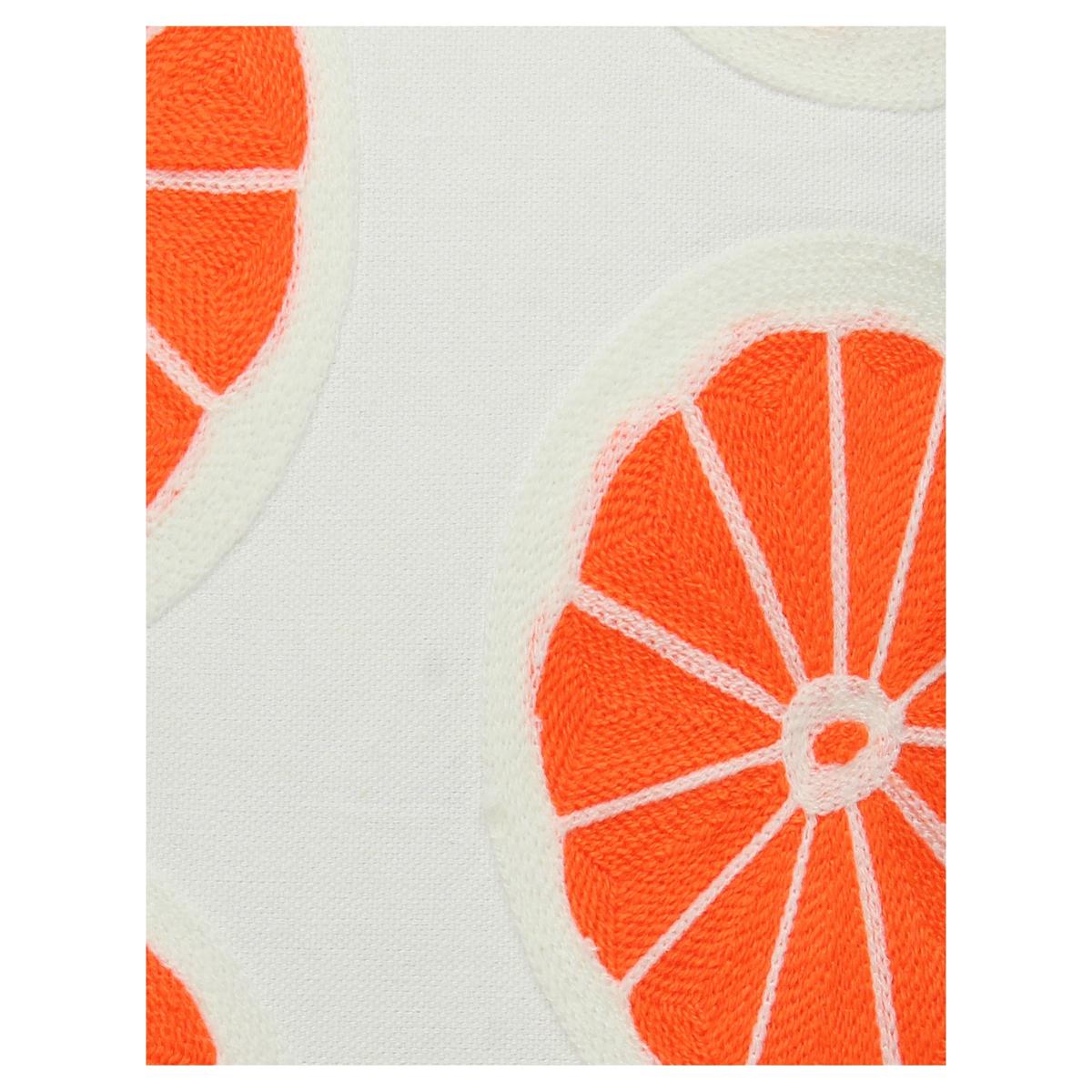Μαξιλάρι Πορτοκάλι Πορτοκαλί Βαμβακερό 45x45εκ