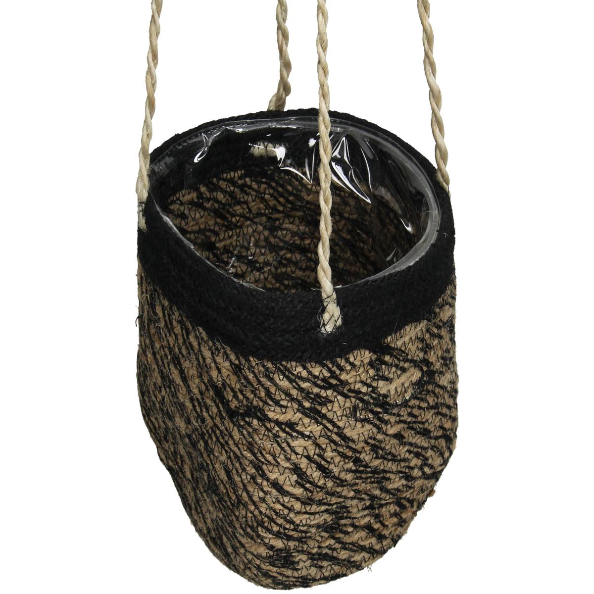 Κασπώ Μαύρο Γιούτα 17x17x90