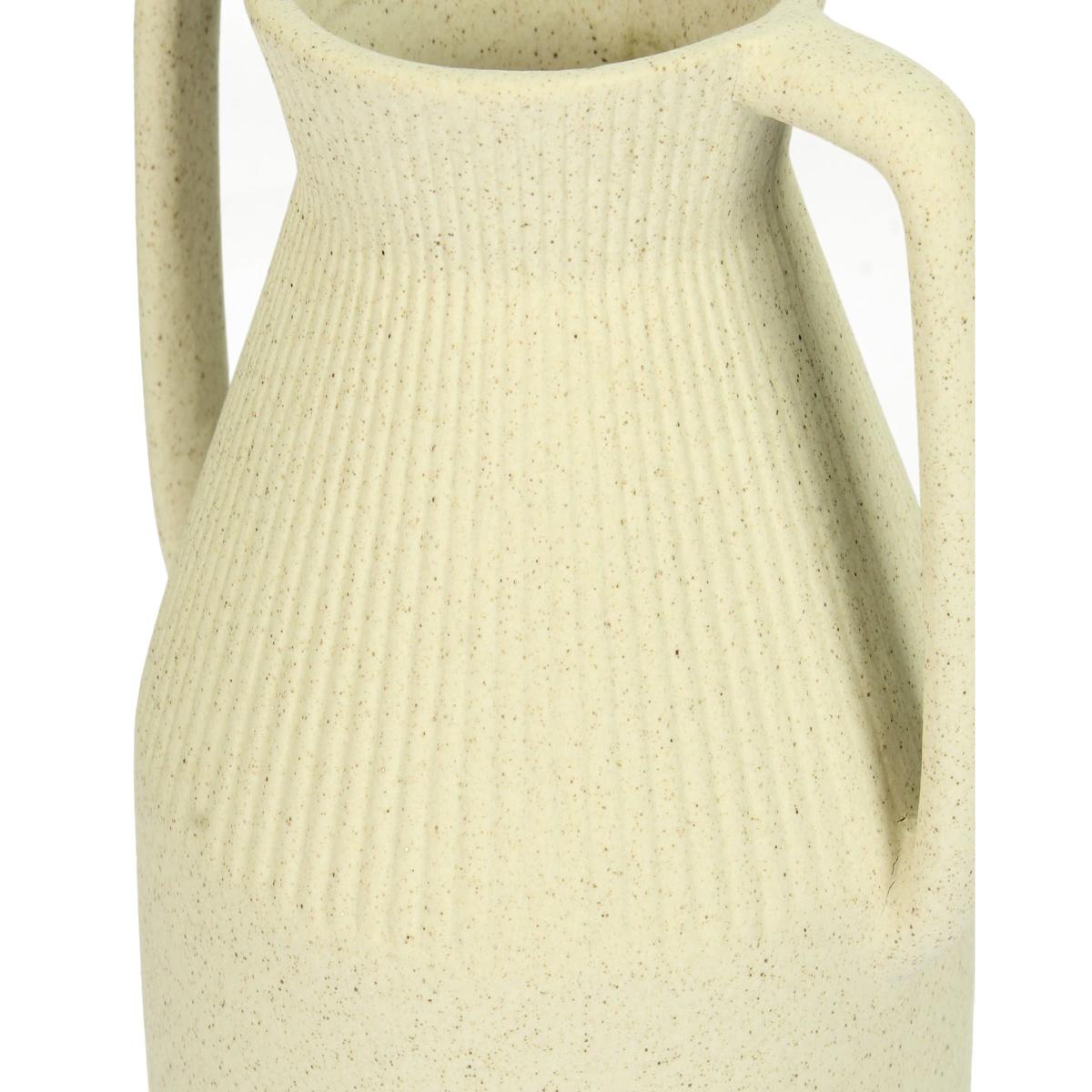 Βάζο Λευκό Πορσελάνη 12.9x10.4x24.6