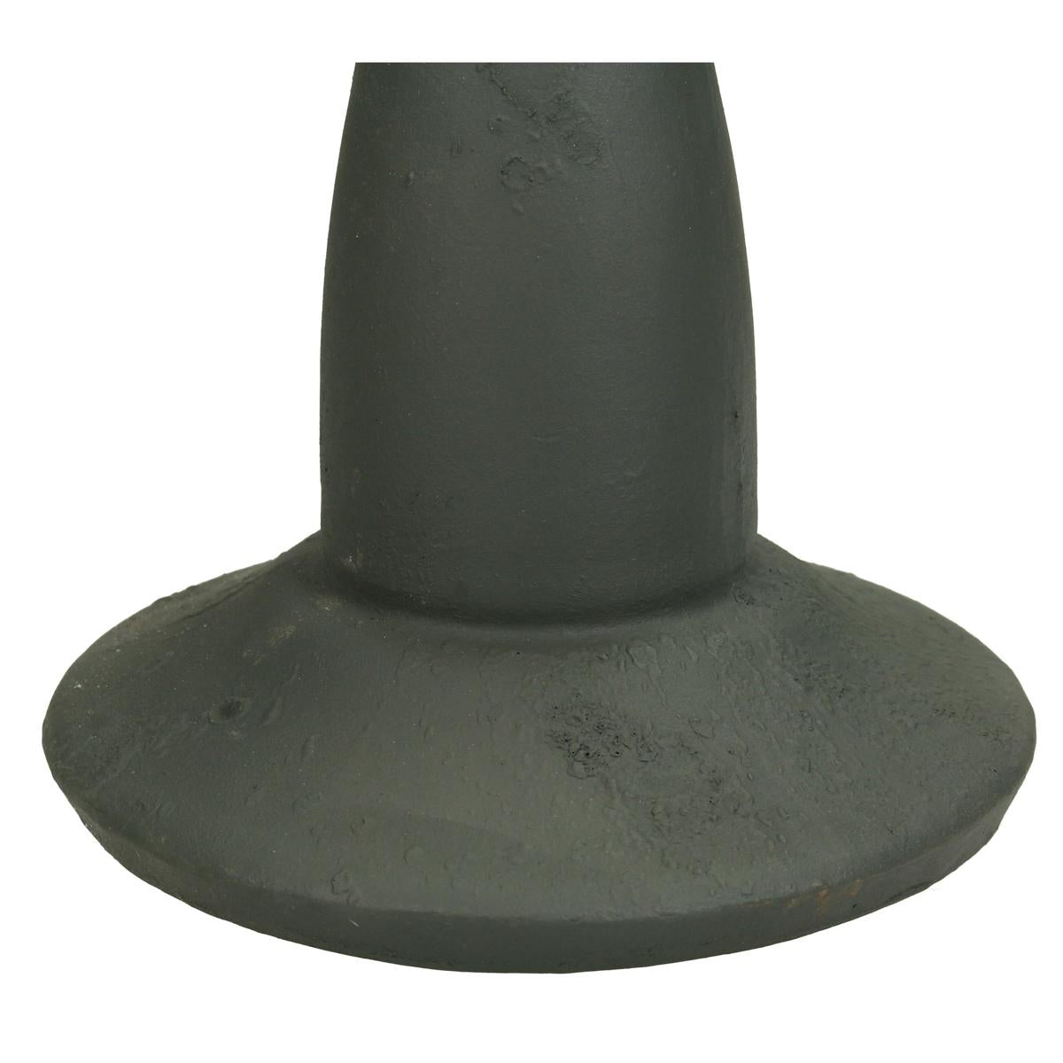 Κηροπήγιο Γκρι Polyresin 13x13x44