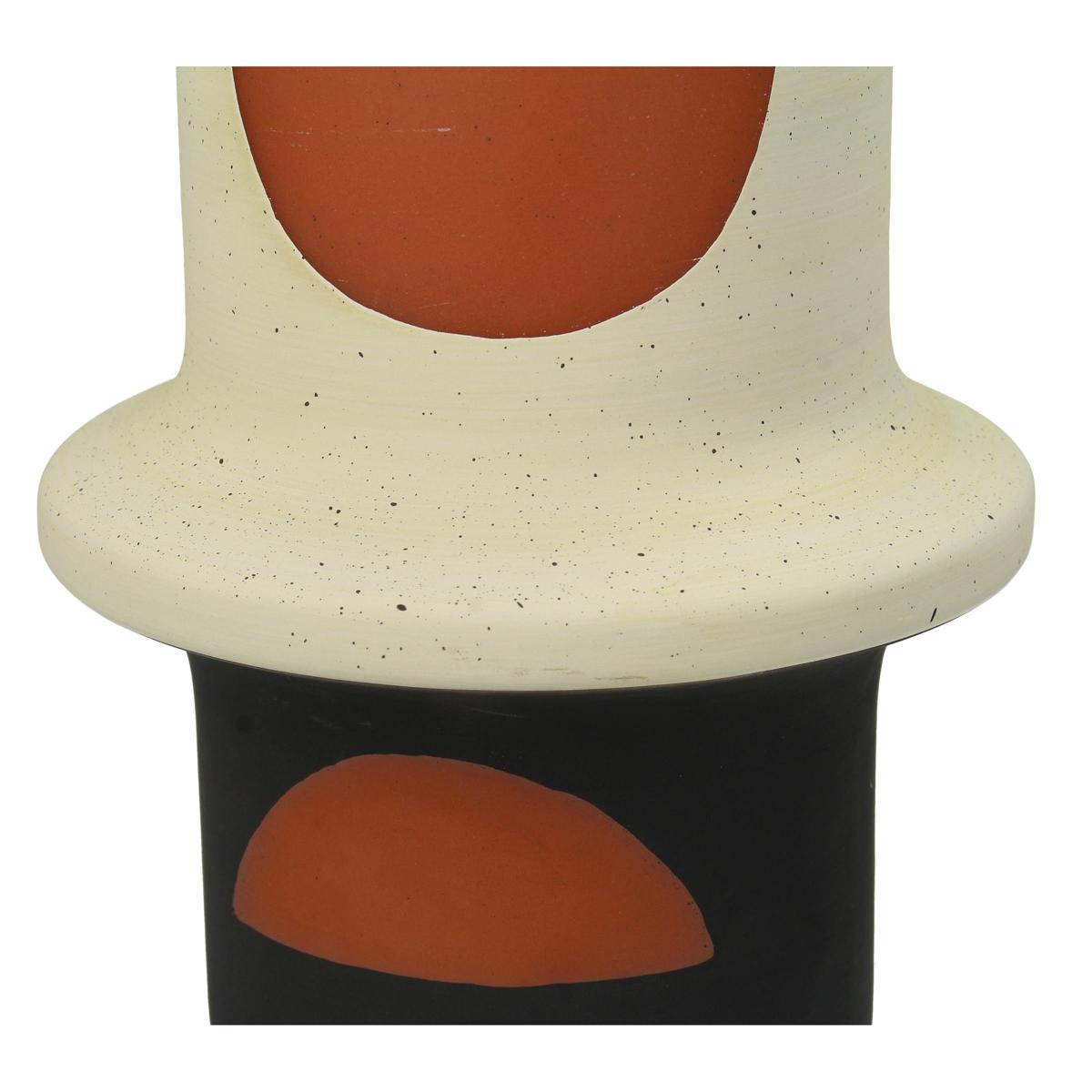 Βάζο Πολύχρωμο Τερακότα 12.4x12.4x24