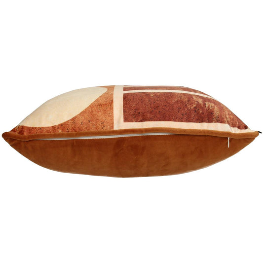 Μαξιλάρι με Σχέδιο Φυσικό Βελούδο 45x45εκ