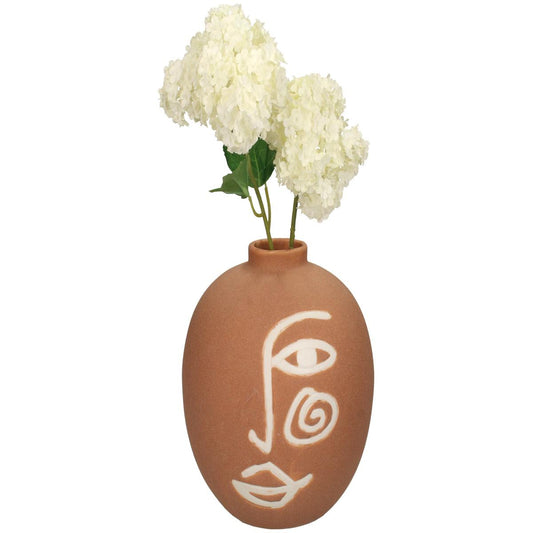 Βάζο Φυσικό Κεραμικό 15.5x15.5x16.2