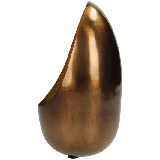 Κηροπήγιο Μπρονζέ Μέταλλο 11x11x14