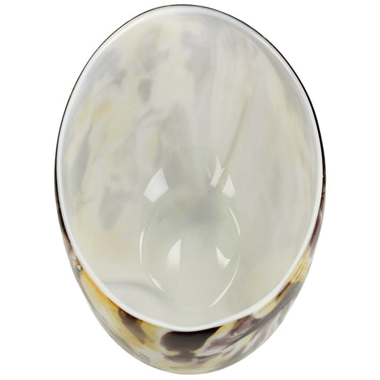 Βάζο Πολύχρωμο Γυαλί 18x18x16