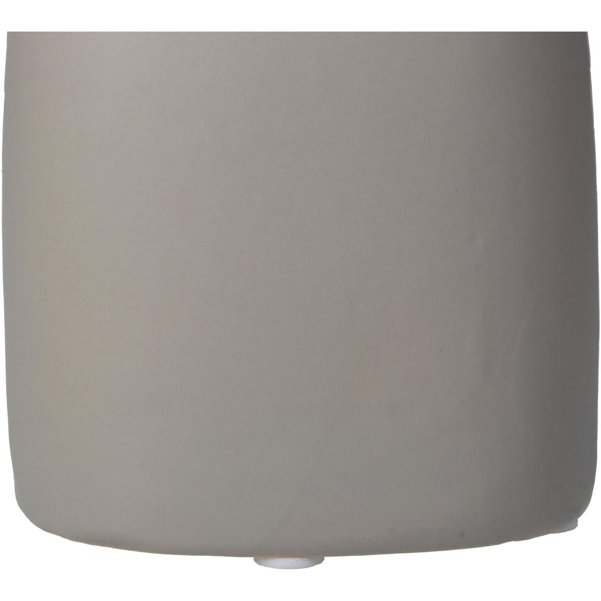 Βάζο Μπουκάλι Μπεζ Κεραμικό 9.2x5.8x20.5