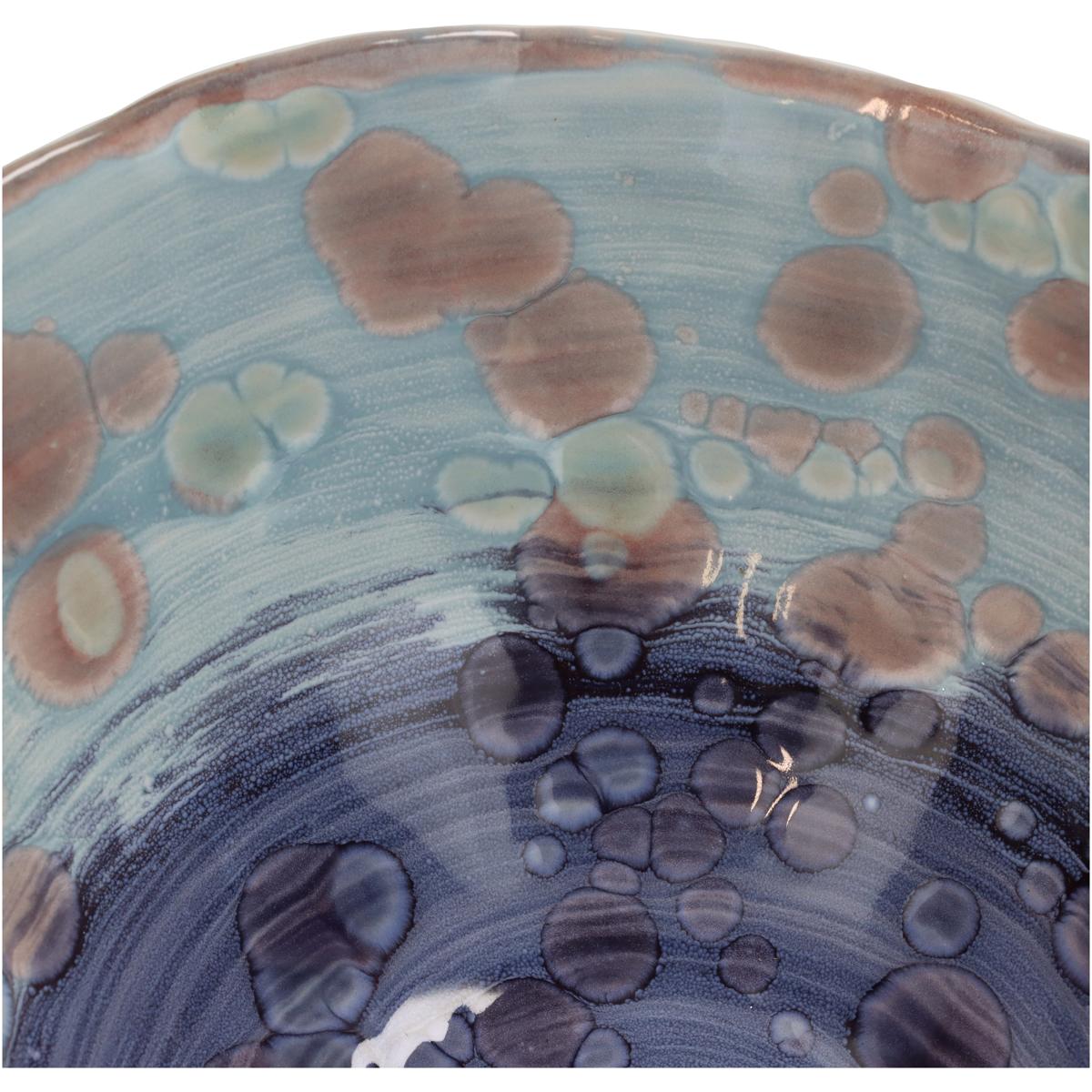 Μπολ Μπλε Κεραμικό 25x24.5x11.5