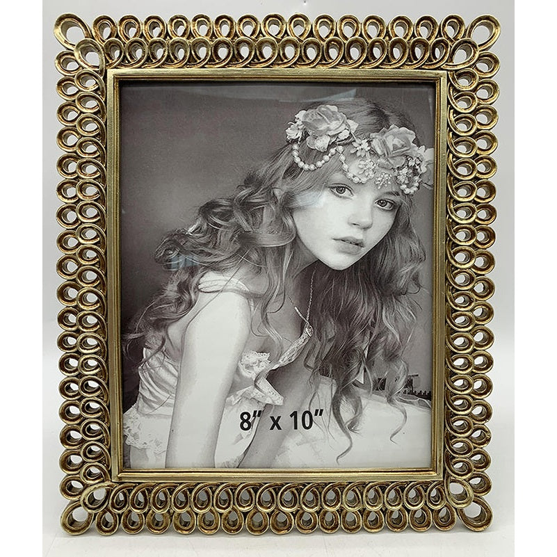 Κορνίζα Polyresin Χρυσή 20×25εκ