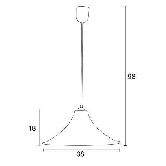 Φωτιστικό Μονόφωτο Παιδικό Plexiglass Πράσινο Ε27 Φ38