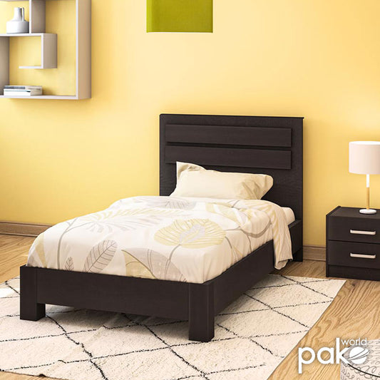 Κρεβάτι Μονό Ξύλινο Wenge 108x203x102