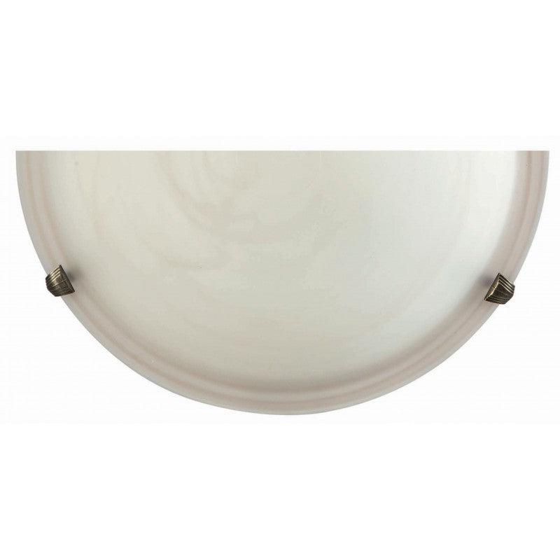 Απλίκα Γυαλί Καφέ 1xE27 Φ30