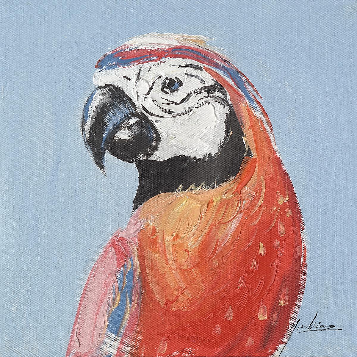 Πίνακας "Ζωϊκό Βασίλειο" Καμβάς 30x30εκ