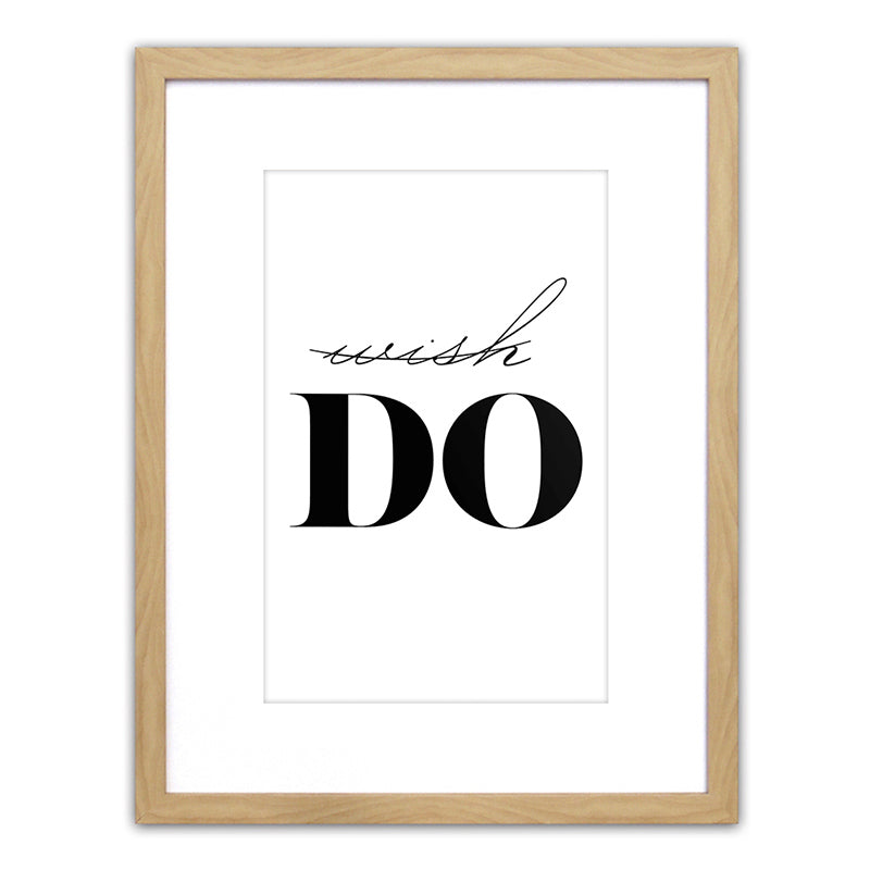Πίνακας σε Κορνίζα Πλαστικό 'Do' 35x45x1.8