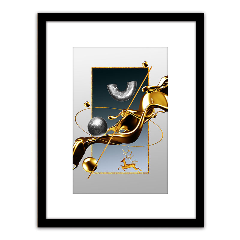 Πίνακας σε Κορνίζα Πλαστικό 'Abstract' 35x45x1.8