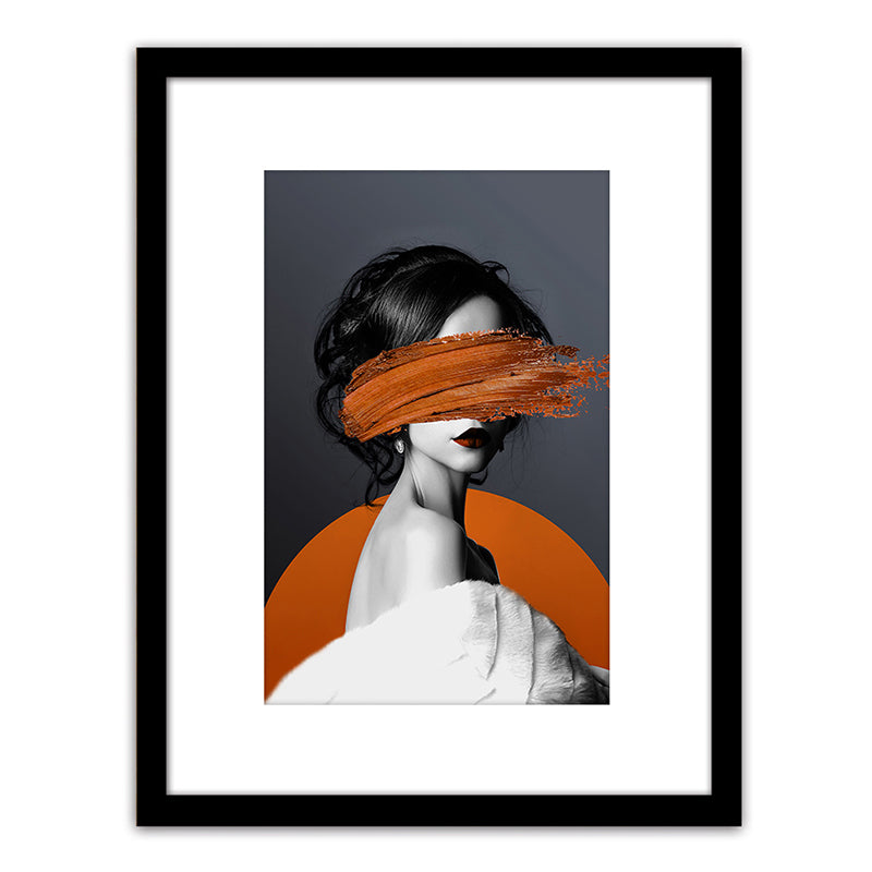 Πίνακας σε Κορνίζα Πλαστικό 'Γυναικεία Φιγούρα' 35x45x1.8