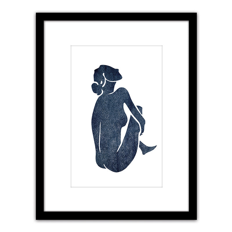 Πίνακας σε Κορνίζα Πλαστικό 'Γυναικεία Φιγούρα' 35x45x1.8