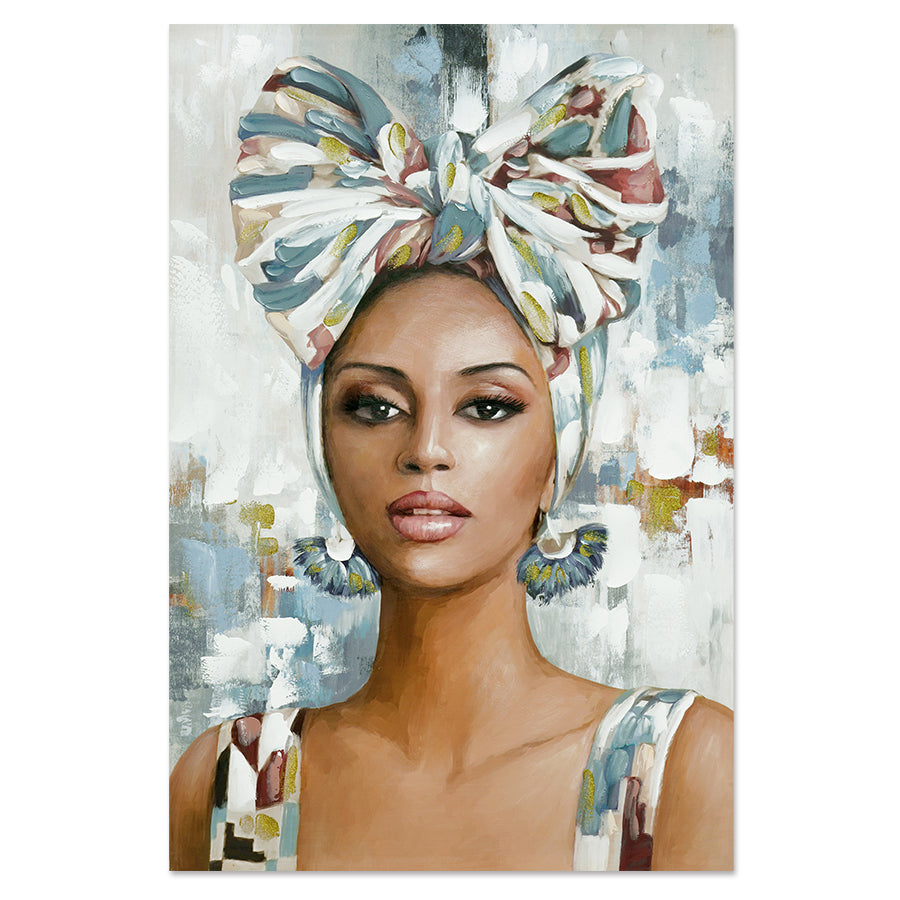 Πίνακας 'Γυναικεία Φιγούρα' Καμβάς Πολύχρωμος 80x3x120