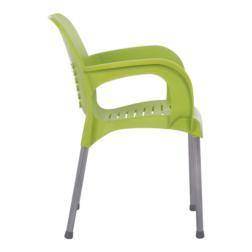 Καρέκλα Κήπου Eco Πράσινο Ανακυκλωμένο PP 60x50x80