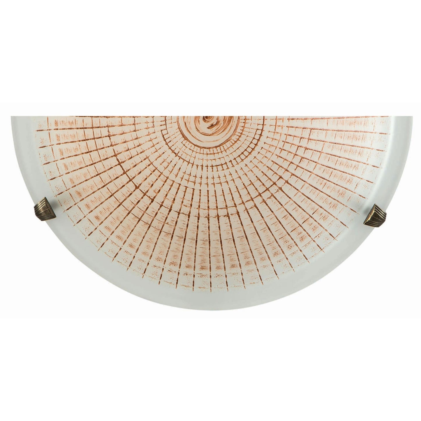 Απλίκα Γυαλί Καφέ 1xE27 Φ30