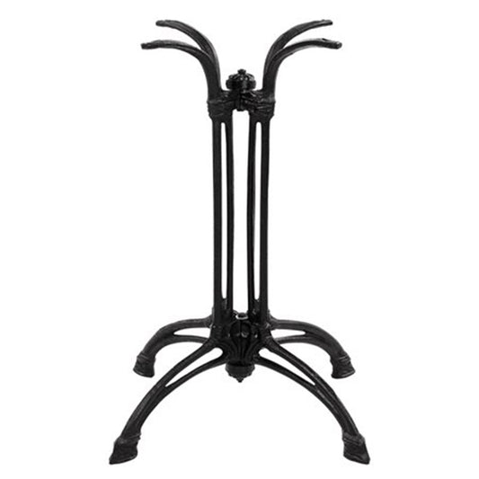 Βάση Τραπεζιού Μεταλλική Μαύρη 59x59x72