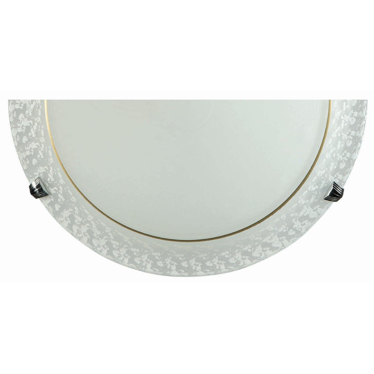 Απλίκα Γυαλί Λευκό 1xE27 Φ30