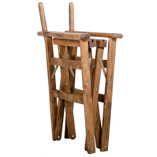 Σκελετός Πολυθρόνας Κήπου Πτυσσόμενης Ξύλινος Καφέ 61x51x86