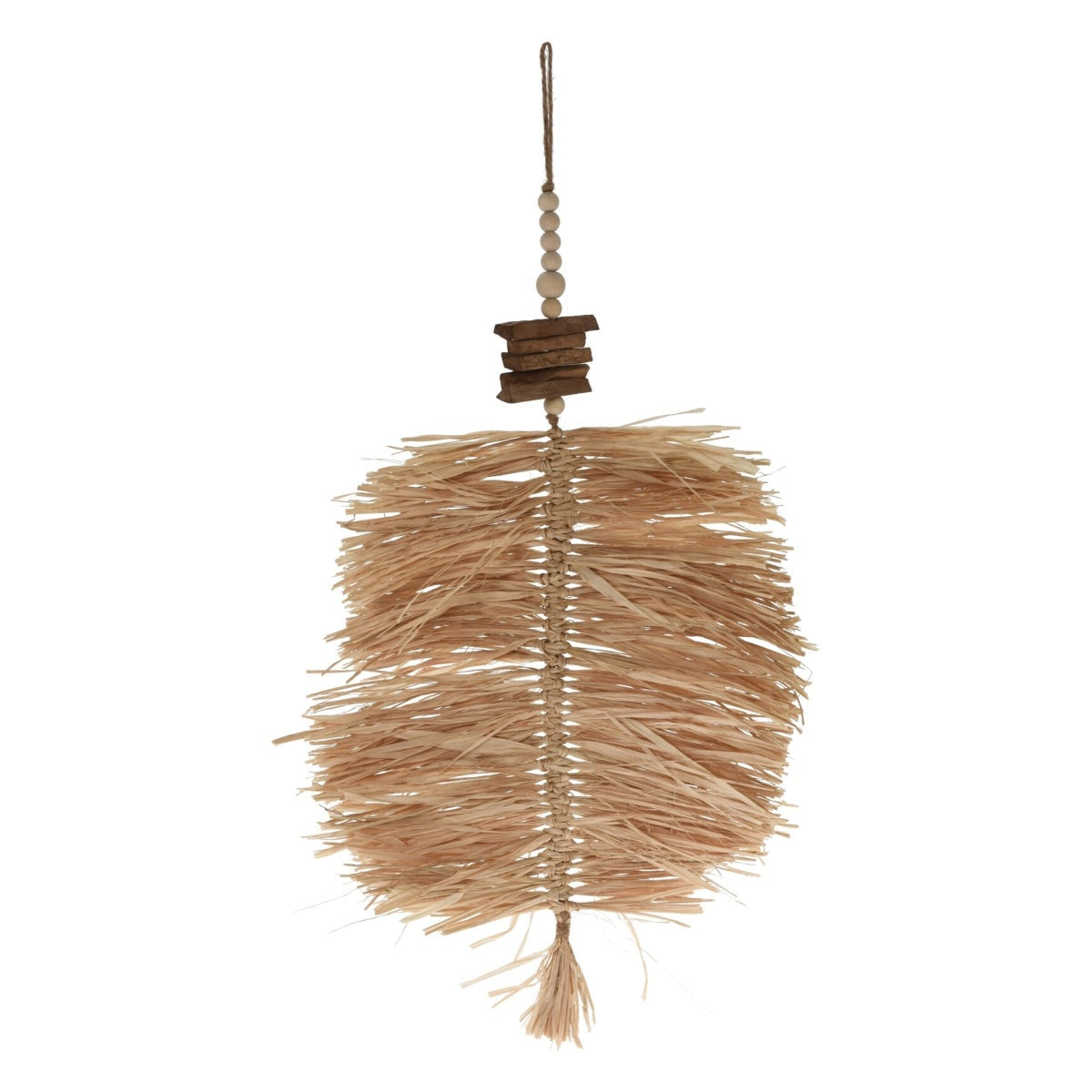 Διακοσμητικό Τοίχου Ρατάν/Ξύλινο Φυσικό 25x1x63