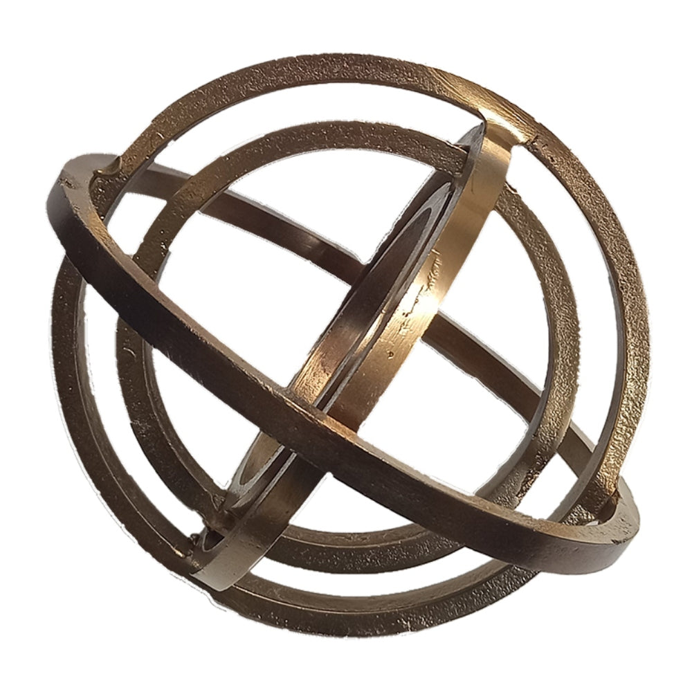 Διακοσμητική Σφαίρα Μεταλλική Χρυσή 20x20x20