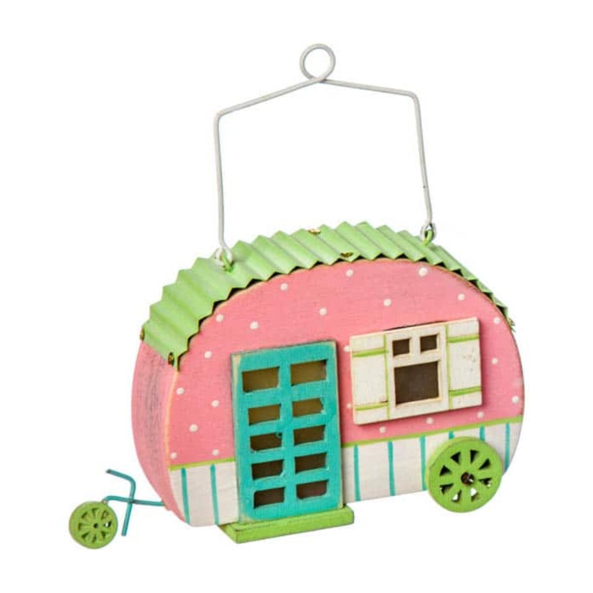 Διακοσμητικό Σπιτάκι με Φως Ξύλινο Πολύχρωμο 12x4x9