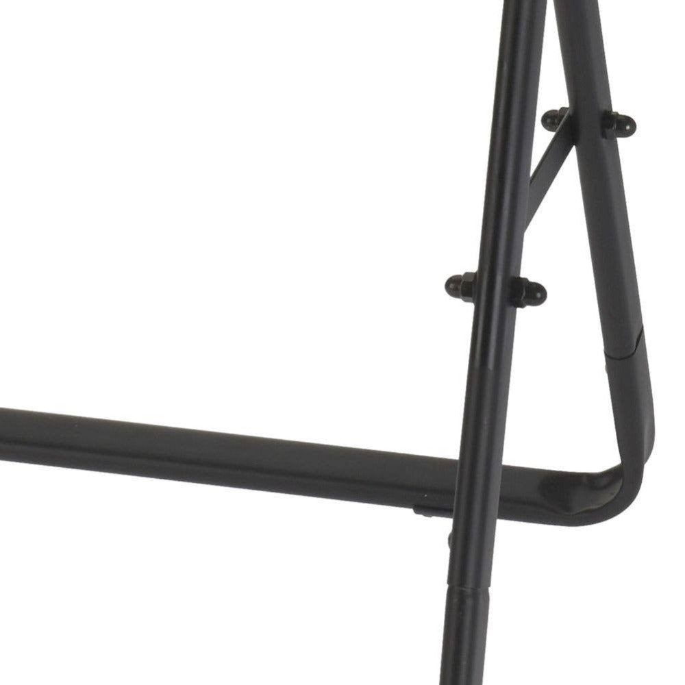 Κρεμάστρα για Πετσέτες Μεταλλική Μαύρη 70x30x80