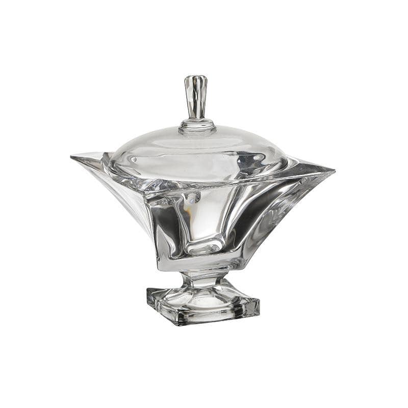 Φοντανιέρα Γυάλινη Διάφανη 18x18x21